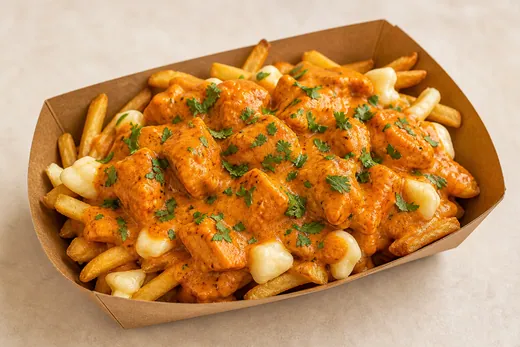 Butter Chicken Poutine
