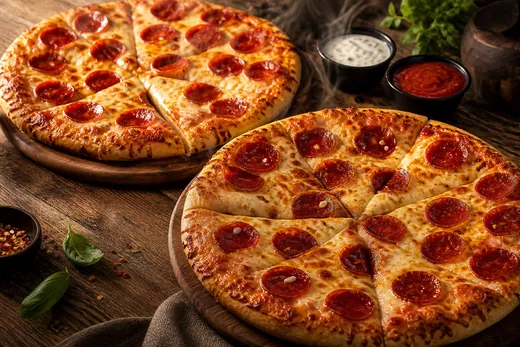 2 Medium Pizzas