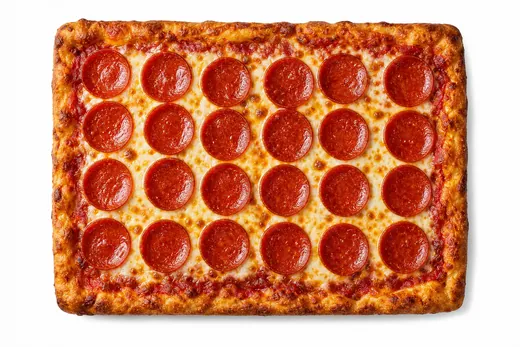 One Topping Pizza - Square